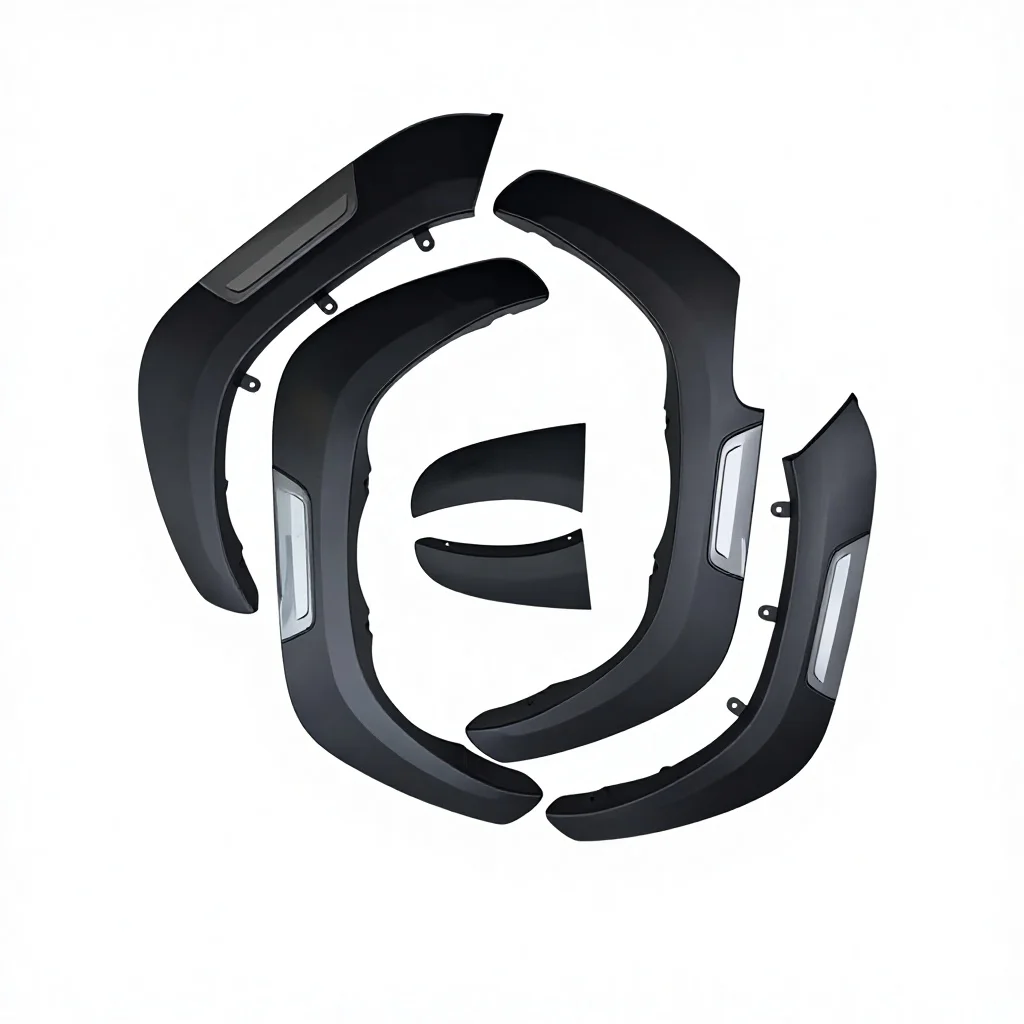 For HILUX REVO Wheel Eyebrow Trim Strip Modification Auto Parts Pickup Truck Source Factory PP Material Jiangsu
For HILUX REVO Wheel Eyebrow Trim Strip Modification Auto Parts Pickup Truck Source Factory PP Material Jiangsu