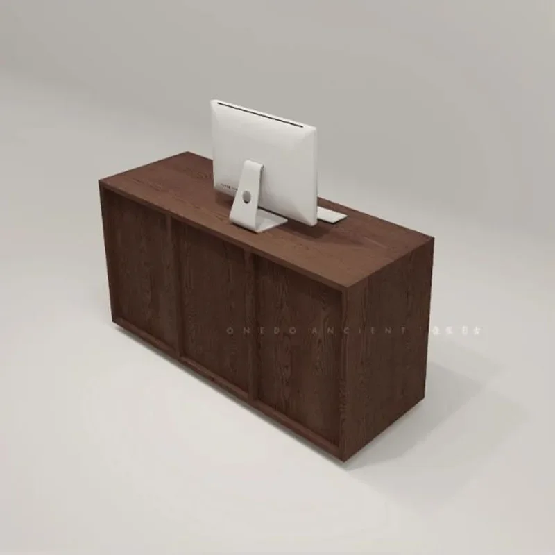 Wooden Front Desk Reception Desks Business Counter Luxury Cashier Reception Desks Italian Design Office Furniture Receptie LLRD
Wooden Front Desk Reception Desks Business Counter Luxury Cashier Reception Desks Italian Design Office Furniture Receptie LLRD