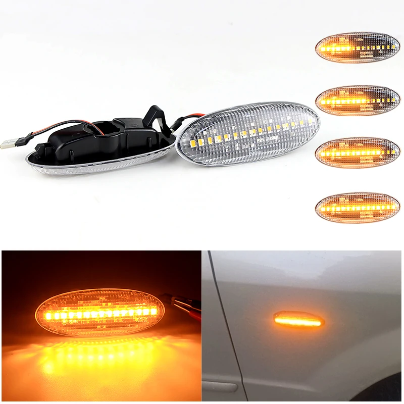 2PCS LED Side Marker Flashing Dynamic Turn Signal Light for Ford Ranger South Africa for Mazda B2500/323 Etude/323/Astina/Lantis
2PCS LED Side Marker Flashing Dynamic Turn Signal Light for Ford Ranger South Africa for Mazda B2500/323 Etude/323/Astina/Lantis