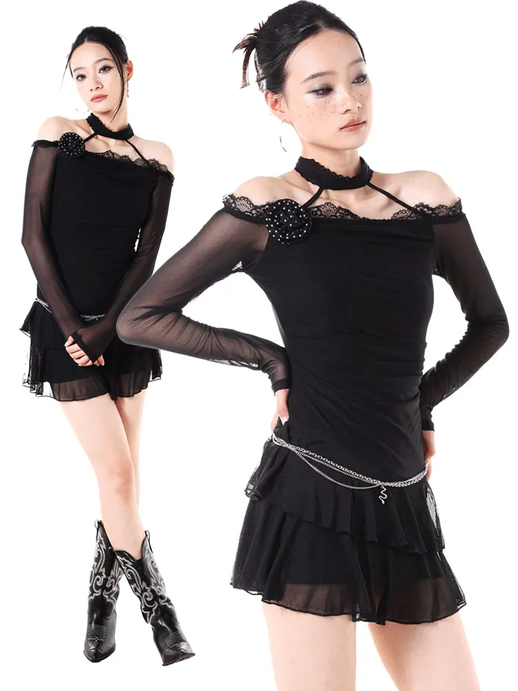 Spring Autumn New Vintage Beau Long Sve Lace Slim Fit One oulder Neline Design Sensation Pure Desire Dr
Spring Autumn New Vintage Beau Long Sve Lace Slim Fit One oulder Neline Design Sensation Pure Desire Dr