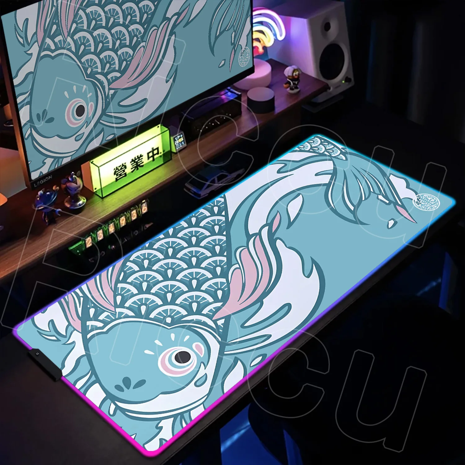 RGB XXL HD Printing Large Desk Mat Mouse pad Japanese-style Koi Fish Cloud Gaming Keyboard LED MousePad Extended protective Pads
RGB XXL HD Printing Large Desk Mat Mouse pad Japanese-style Koi Fish Cloud Gaming Keyboard LED MousePad Extended protective Pads