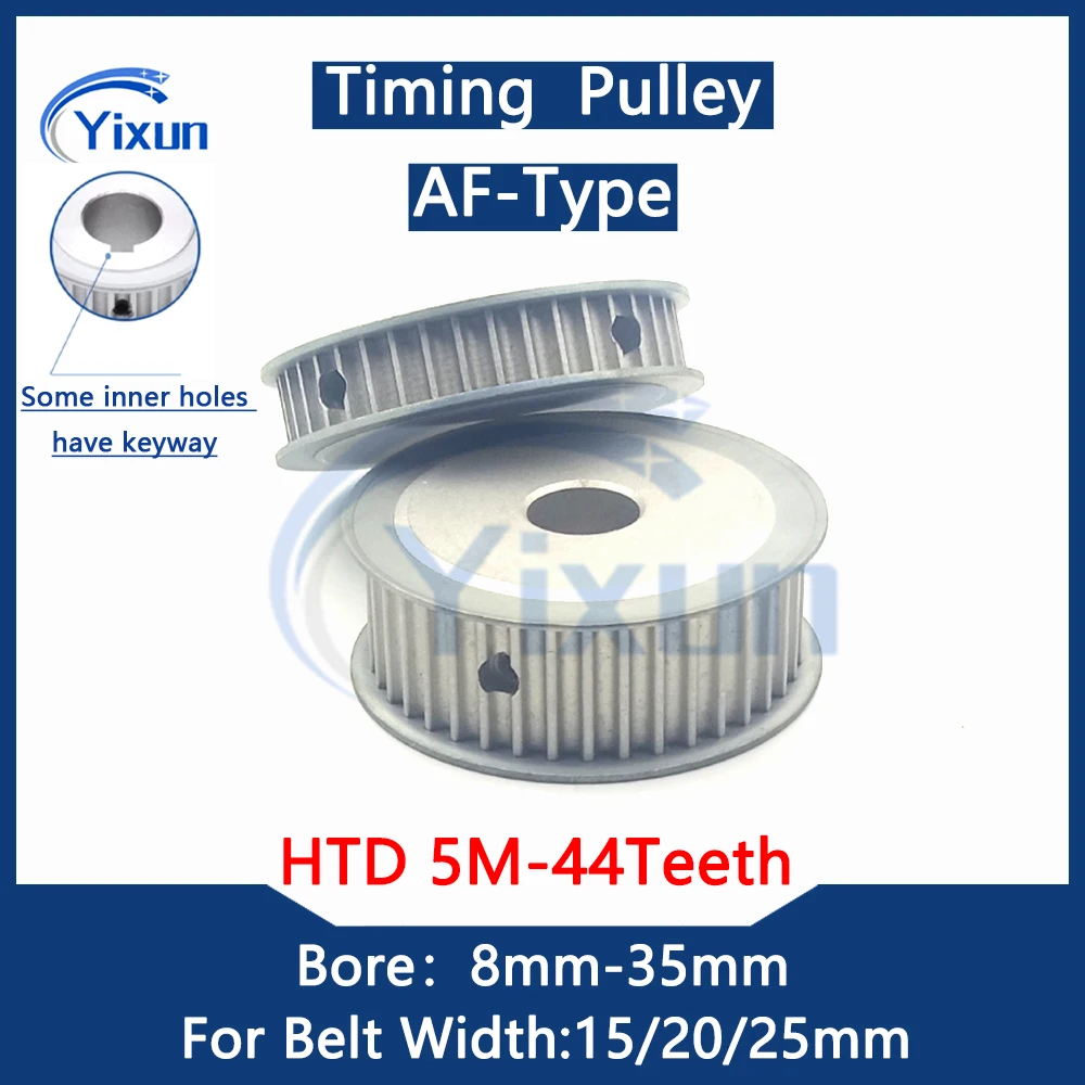 HTD 5M Timing Pulley 44 Teeth Bore 8mm-35mm For Belt Width 15mm-25mm HTD 5M 44Teeth Keyway Synchronous Wheel 5M Drive Belt Gear
HTD 5M Timing Pulley 44 Teeth Bore 8mm-35mm For Belt Width 15mm-25mm HTD 5M 44Teeth Keyway Synchronous Wheel 5M Drive Belt Gear