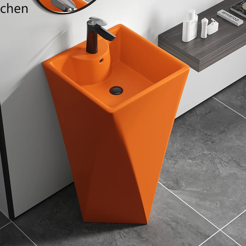 HTT Diamond Pillar Basin Matte Washbasin Floor-to-ceiling Washbasin Pillar Basin Sink Black Integrated Basin
HTT Diamond Pillar Basin Matte Washbasin Floor-to-ceiling Washbasin Pillar Basin Sink Black Integrated Basin