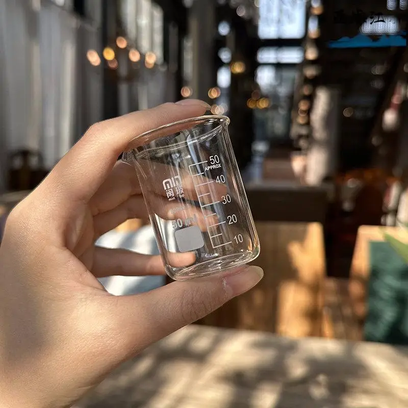Measuring Cup with Scale Baby Medicine Feeding Thickened Tempered Glass Milk Tea Shop 10ml 50ml Cooking Baking Tools
Measuring Cup with Scale Baby Medicine Feeding Thickened Tempered Glass Milk Tea Shop 10ml 50ml Cooking Baking Tools