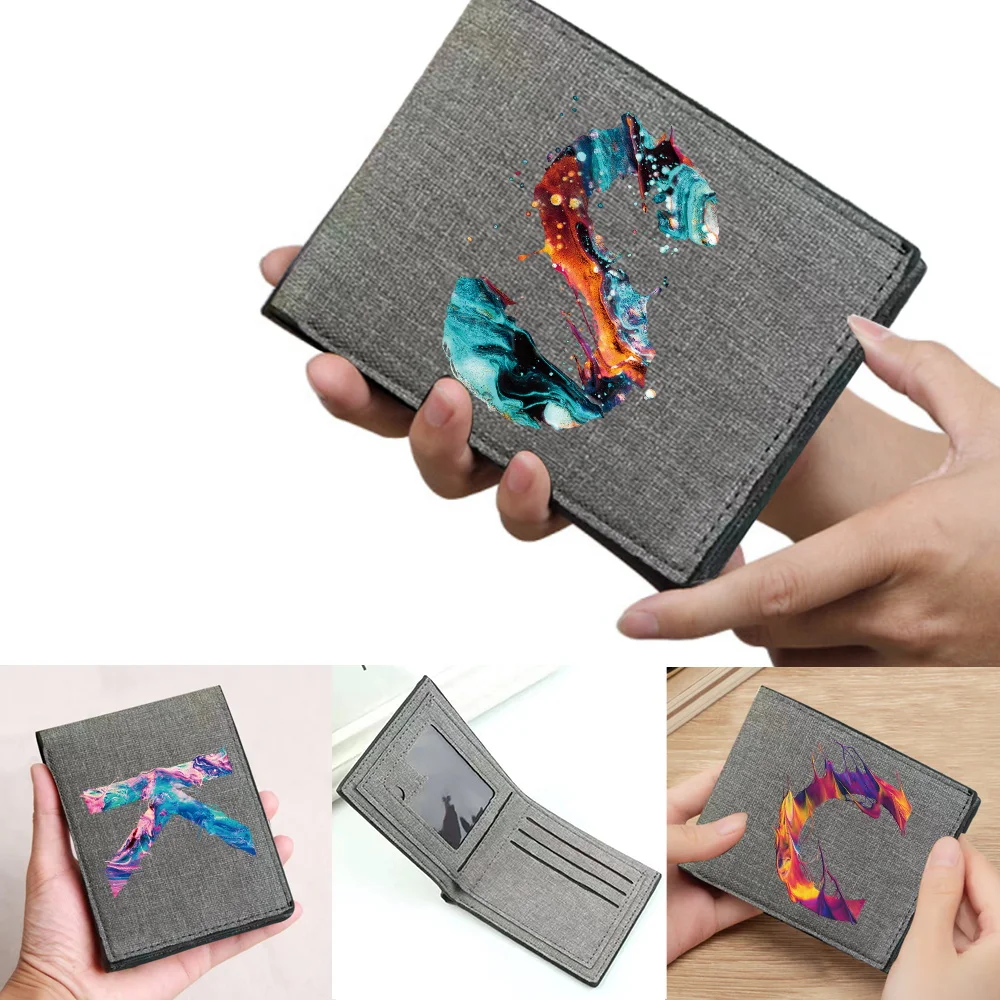 Short Wallet ID Card Bank Card Paint Printing Series Multi-Function Storage Bag Foldable Durable High-quality Purse
Short Wallet ID Card Bank Card Paint Printing Series Multi-Function Storage Bag Foldable Durable High-quality Purse