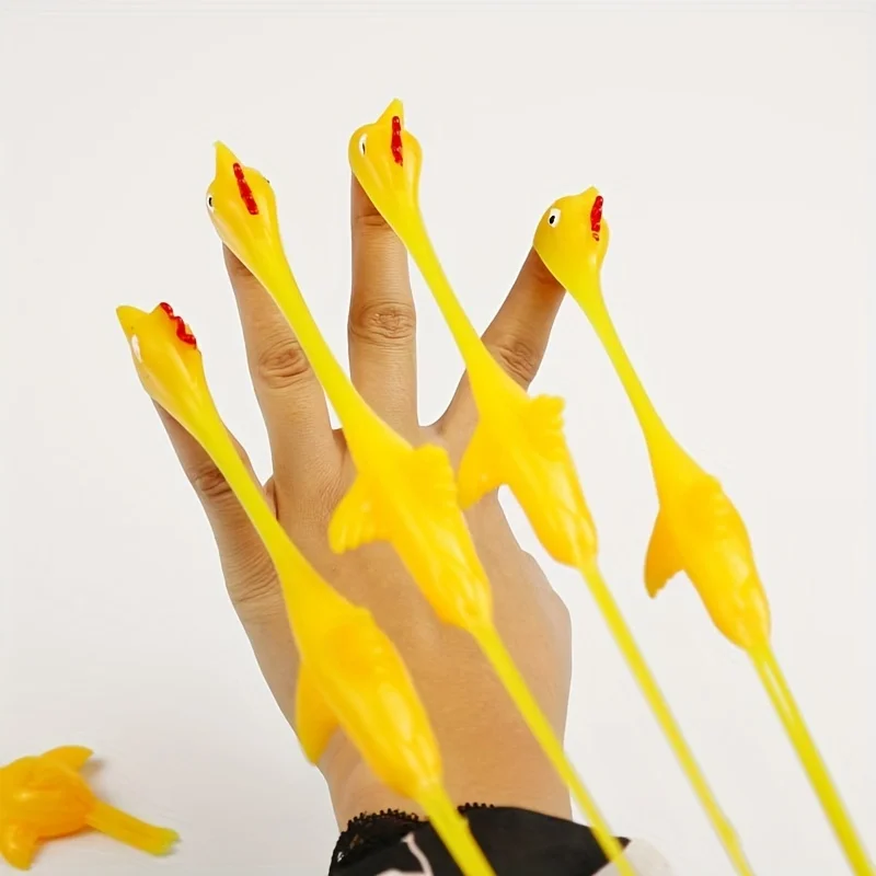 1pcs Chicken Finger Slingshot Toy - Fun Prank Gag for Kids & Adults, No Batteries Needed, Durable Relax Toy with Yellow Chicken Design, Fun Gift Idea, Playful Design, Easy to Use Easter Stuffers
1pcs Chicken Finger Slingshot Toy - Fun Prank Gag for Kids & Adults, No Batteries Needed, Durable Relax Toy with Yellow Chicken Design, Fun Gift Idea, Playful Design, Easy to Use Easter Stuffers