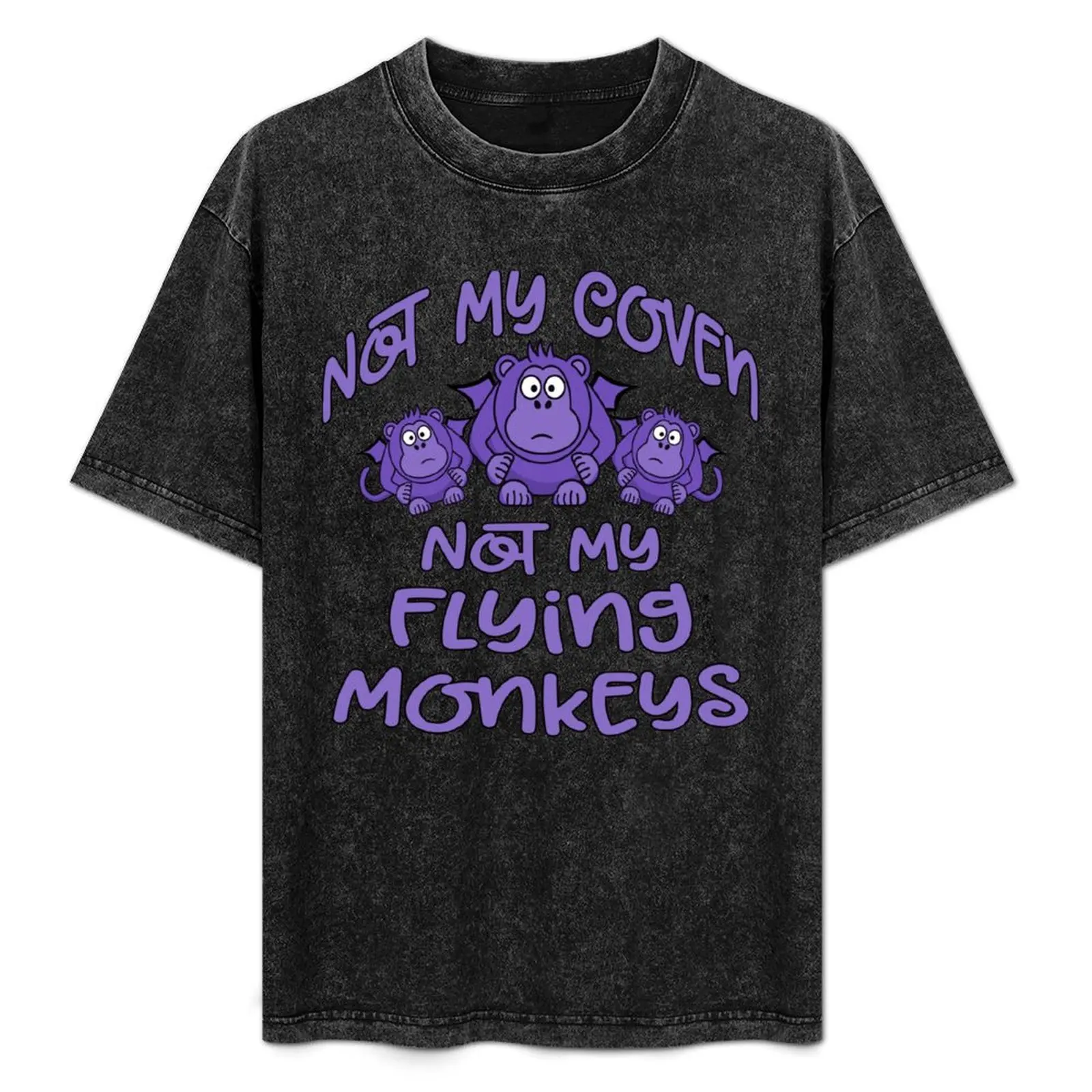 Not My Coven. Not My Flying Monkeys! Cheeky Witch T-Shirt Plus Size Basic Cotton T-Shirt
Not My Coven. Not My Flying Monkeys! Cheeky Witch T-Shirt Plus Size Basic Cotton T-Shirt