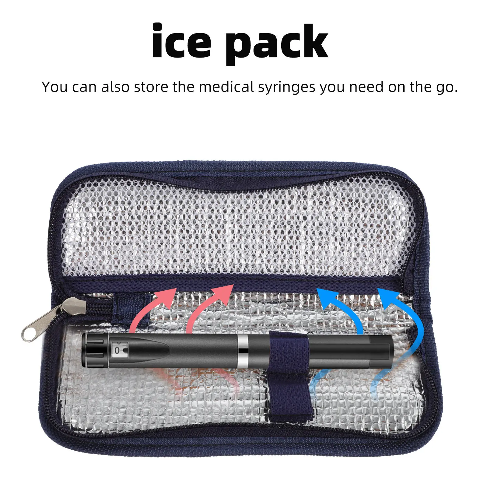 1Pc Diabetes Care Ice Bag Insulin Refrigerator Box Insulin Cooler Case Oxford Cloth Storage Pouch Cooling Bag For Travel
1Pc Diabetes Care Ice Bag Insulin Refrigerator Box Insulin Cooler Case Oxford Cloth Storage Pouch Cooling Bag For Travel