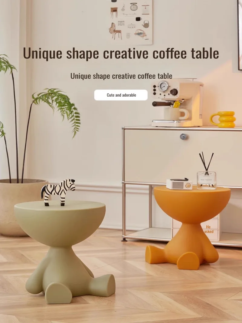 Light Luxury Cartoon Sofa Side Table Creative Flat Head Mobile Shelf Mini Balcony Table Bedside Corner Table Coffee Table Shelf
Light Luxury Cartoon Sofa Side Table Creative Flat Head Mobile Shelf Mini Balcony Table Bedside Corner Table Coffee Table Shelf