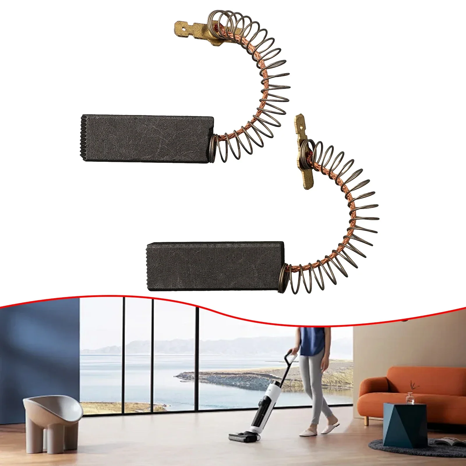 2pcs Carbon Brushes For Bosch Maxx 6 Vacuum Cleaner Spare Parts Household Cleaning Replacement Accessories
2pcs Carbon Brushes For Bosch Maxx 6 Vacuum Cleaner Spare Parts Household Cleaning Replacement Accessories