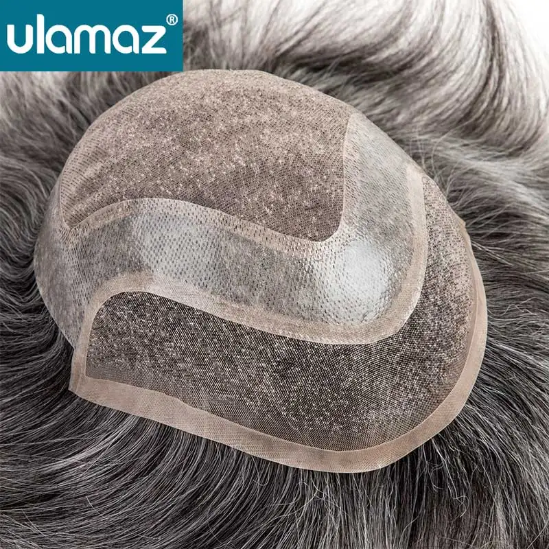 Mono Lace PU Men's Capillary Prosthesis Lace Front Toupee Hair System For Man Wigs Human Hair 8x10 Male Hair Prosthesis Men Wig
Mono Lace PU Men's Capillary Prosthesis Lace Front Toupee Hair System For Man Wigs Human Hair 8x10 Male Hair Prosthesis Men Wig