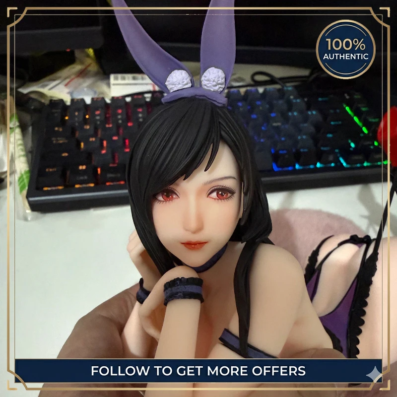 In Stock Bunny Girl Tifa Prone Figure Exquisite GK Beautiful Girl Model Trendy Desktop Ornament Perfect Collectible Gifts
In Stock Bunny Girl Tifa Prone Figure Exquisite GK Beautiful Girl Model Trendy Desktop Ornament Perfect Collectible Gifts