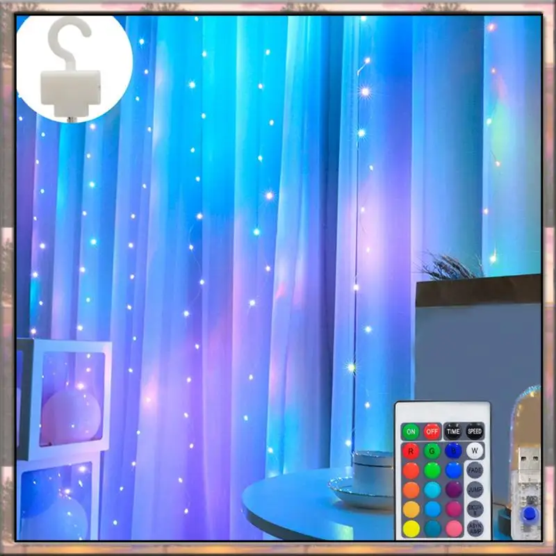 BAAZ HOT 3X3meter USB LED Curtains Festoon 16 Colors LED Lights Garlands For Christmas Lights Ramadan String Lights Party Decor,
BAAZ HOT 3X3meter USB LED Curtains Festoon 16 Colors LED Lights Garlands For Christmas Lights Ramadan String Lights Party Decor,