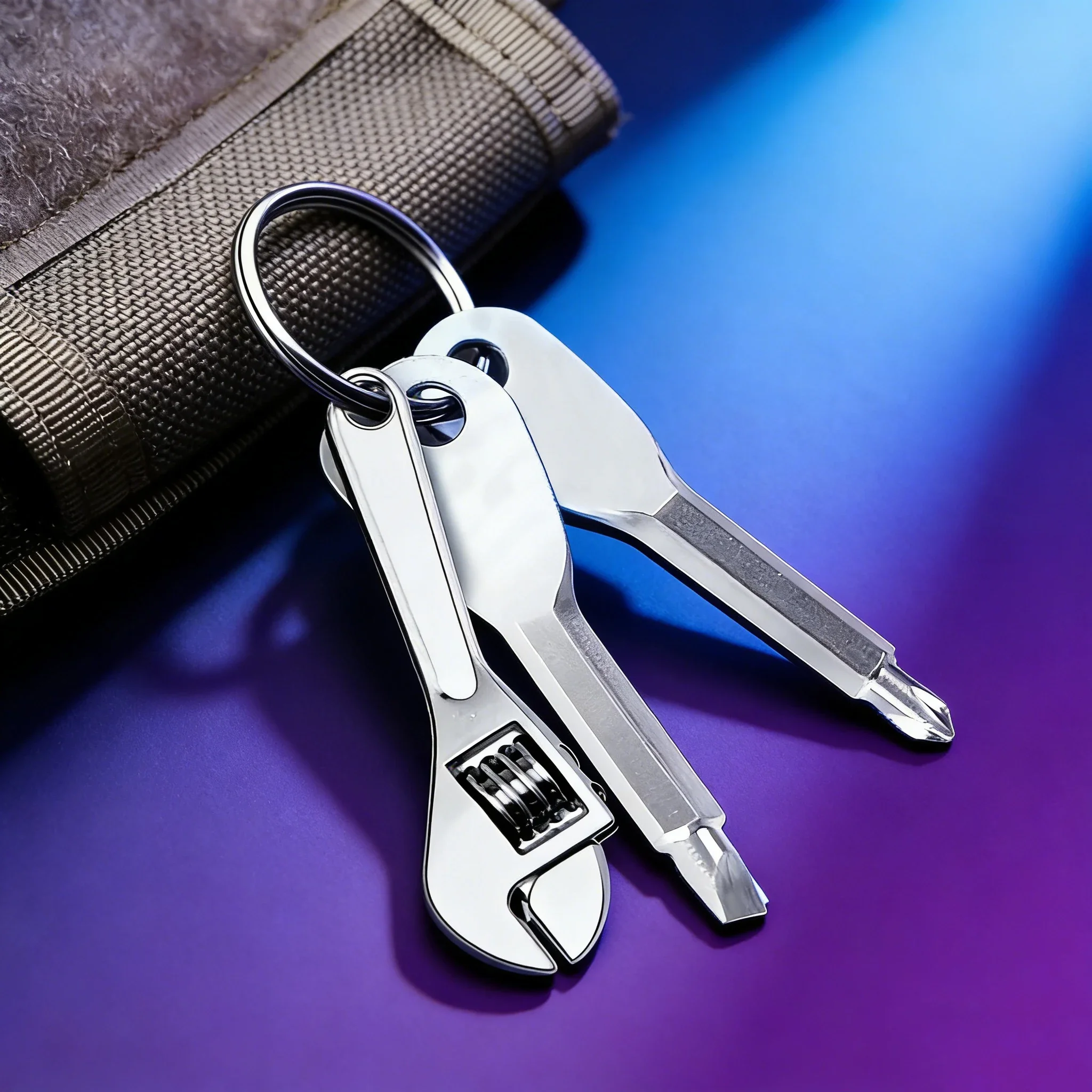 Многофункциональный брелок из нержавеющей стали — мини-ключ, отвертка и ремонтный набор для повседневного ношения и использования на открытом воздухе
Многофункциональный брелок из нержавеющей стали — мини-ключ, отвертка и ремонтный набор для повседневного ношения и использования на открытом воздухе