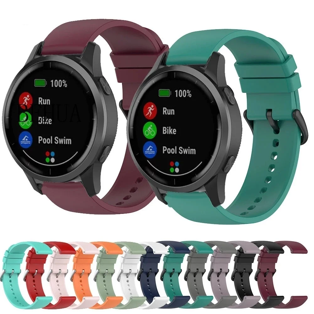 Silicone Watch Strap 22mm For Garmin Venu 2 3 Vivoactive 4 Band Accessories Forerunner 965 265 255 745 Wristband Bracelet Correa
Silicone Watch Strap 22mm For Garmin Venu 2 3 Vivoactive 4 Band Accessories Forerunner 965 265 255 745 Wristband Bracelet Correa