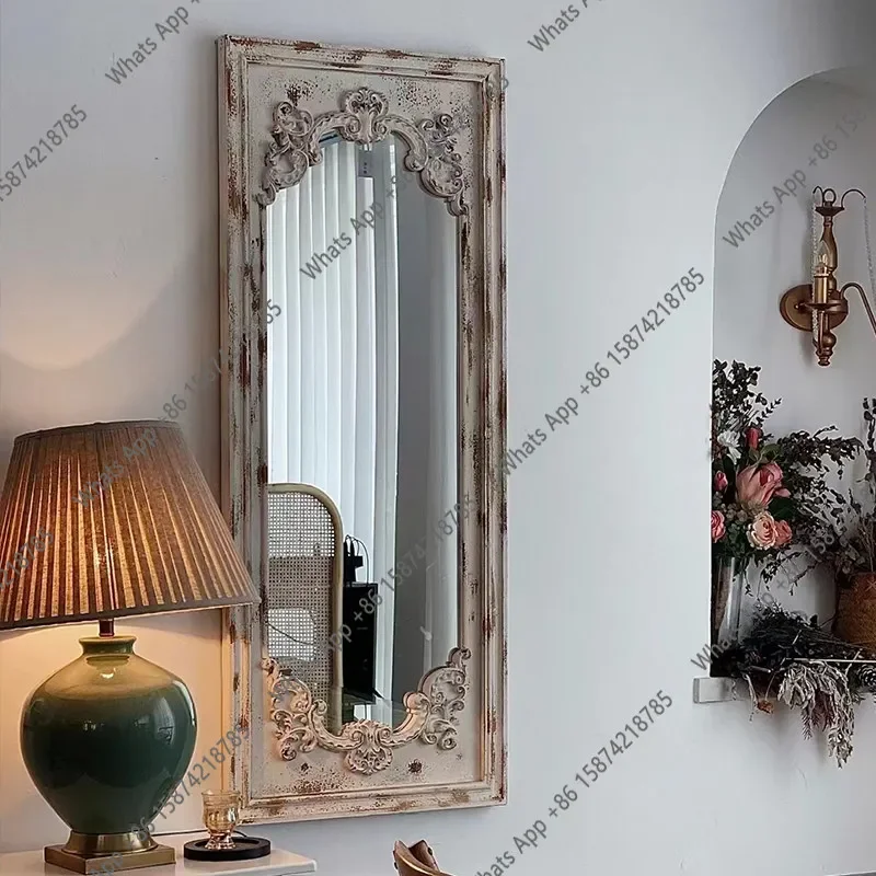 XX Full Body Retro Solid Wood Full-length Mirror Wall Hanging Old Entrance Decorative Mirror Carved Floor Full-length Mirror
XX Full Body Retro Solid Wood Full-length Mirror Wall Hanging Old Entrance Decorative Mirror Carved Floor Full-length Mirror