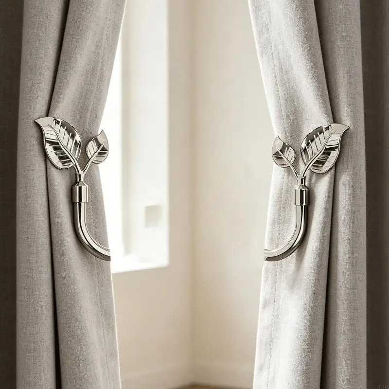 1Pair Curtain Tiebacks Curtain Holdbacks Shaped Curtain Hook Curtain Pull Backs Tie Backs Wall Mount Curtain Holder 87HA
1Pair Curtain Tiebacks Curtain Holdbacks Shaped Curtain Hook Curtain Pull Backs Tie Backs Wall Mount Curtain Holder 87HA