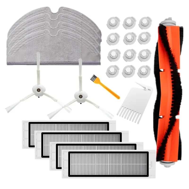 25PCS Mi Robot Vacuum Cleaner Parts Replacement Kit Main Brush Filters Side Brushes Accessories for Xiaomi Robo2 Robot S50 S51
25PCS Mi Robot Vacuum Cleaner Parts Replacement Kit Main Brush Filters Side Brushes Accessories for Xiaomi Robo2 Robot S50 S51