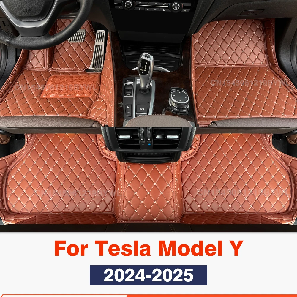 For Tesla Model Y 2024 2025 Custom Car Floor Mat Automobile Carpet Cover Interior Accessories Protective Pad Parts
For Tesla Model Y 2024 2025 Custom Car Floor Mat Automobile Carpet Cover Interior Accessories Protective Pad Parts