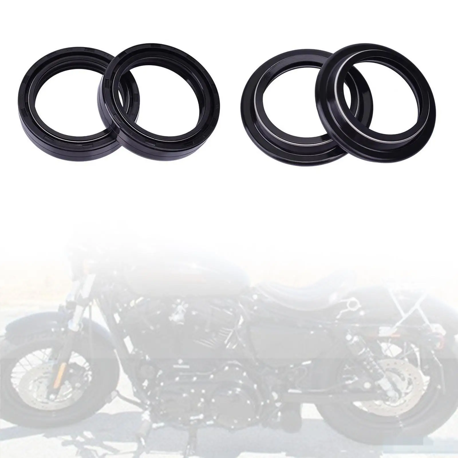 High Performance Motorcycle Front Fork Oil Seal Dust Proof Seal Double Structure for BMW G650GS Sertao
High Performance Motorcycle Front Fork Oil Seal Dust Proof Seal Double Structure for BMW G650GS Sertao