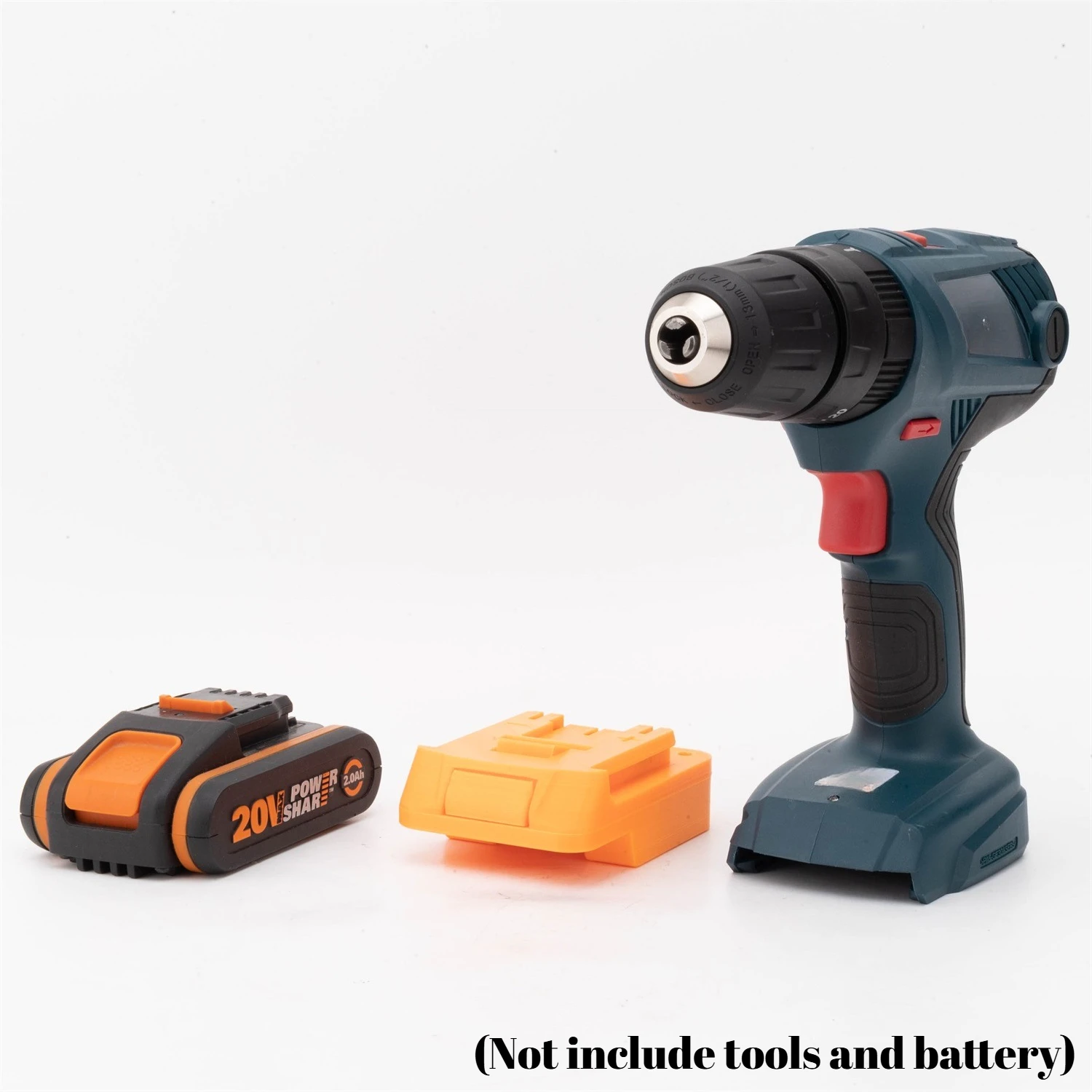 For Worx 20v 4pin Lithium-ion Battery Adapter To Bosch 18v Power Tools Converter (Not include tools and battery)
For Worx 20v 4pin Lithium-ion Battery Adapter To Bosch 18v Power Tools Converter (Not include tools and battery)