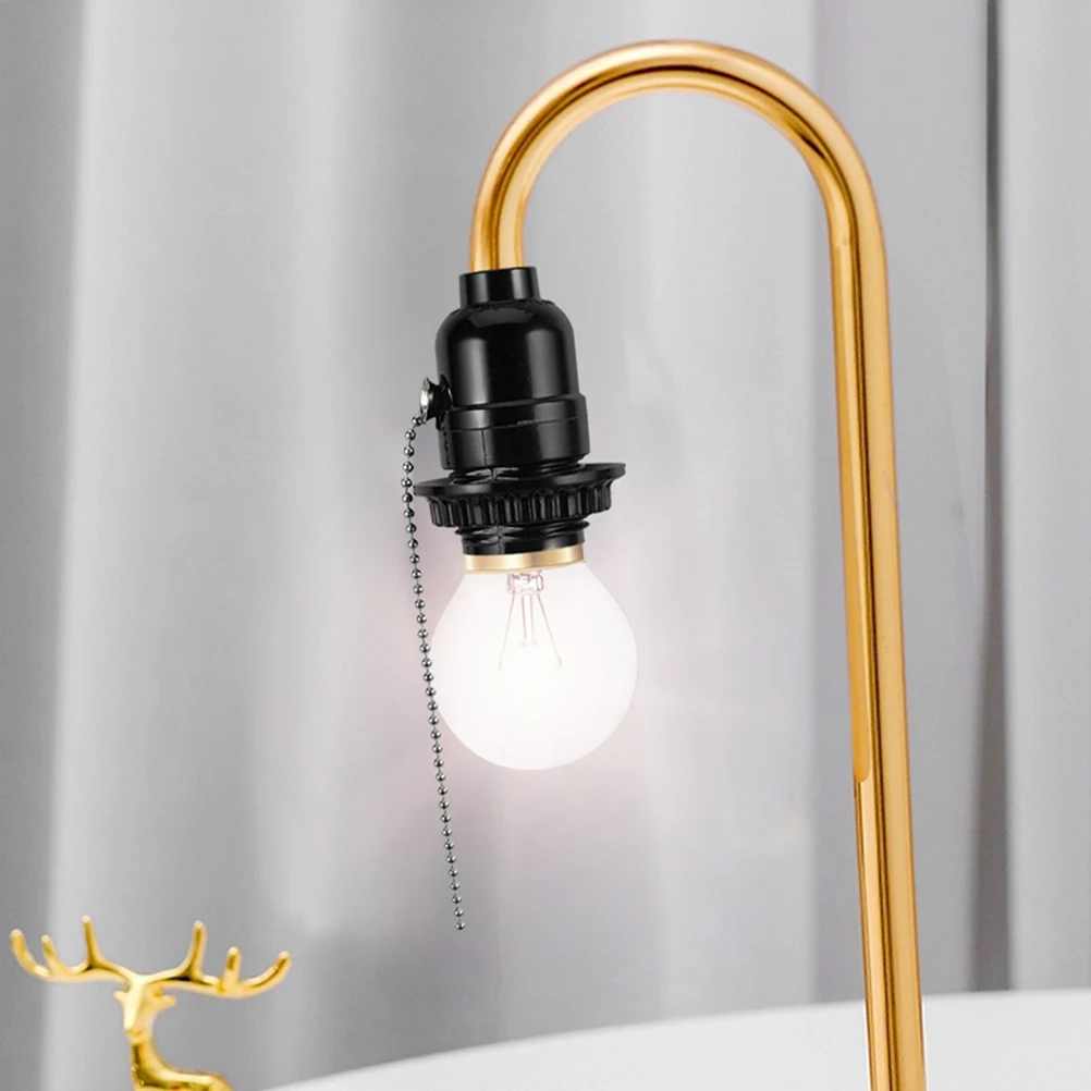 2pcs Lamp E27 Bulb Socket Pull Chain Switch Ceiling Light Bulb Holder Holder Vintage ABS Reliable Bedroom Study
2pcs Lamp E27 Bulb Socket Pull Chain Switch Ceiling Light Bulb Holder Holder Vintage ABS Reliable Bedroom Study