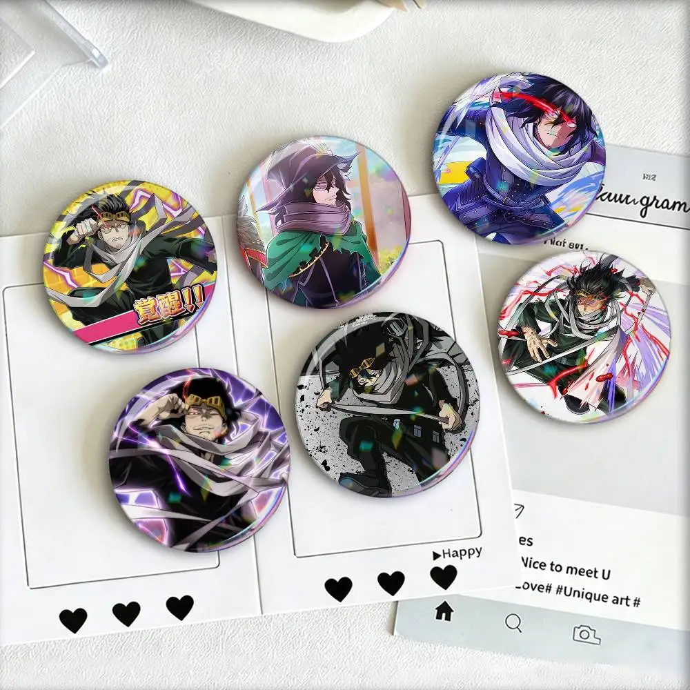 Anime Shouta Aizawa S Laser Badge Creative Pins Brooch for Bag Clothes Hat Decor Gifts Fans Collect
Anime Shouta Aizawa S Laser Badge Creative Pins Brooch for Bag Clothes Hat Decor Gifts Fans Collect
