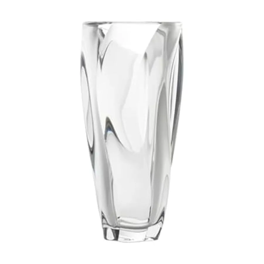 Cassia Crystal Glass Vase, 12 Inch for living room decor, clear glass, elegant transparency and refined craftsmanship
Cassia Crystal Glass Vase, 12 Inch for living room decor, clear glass, elegant transparency and refined craftsmanship