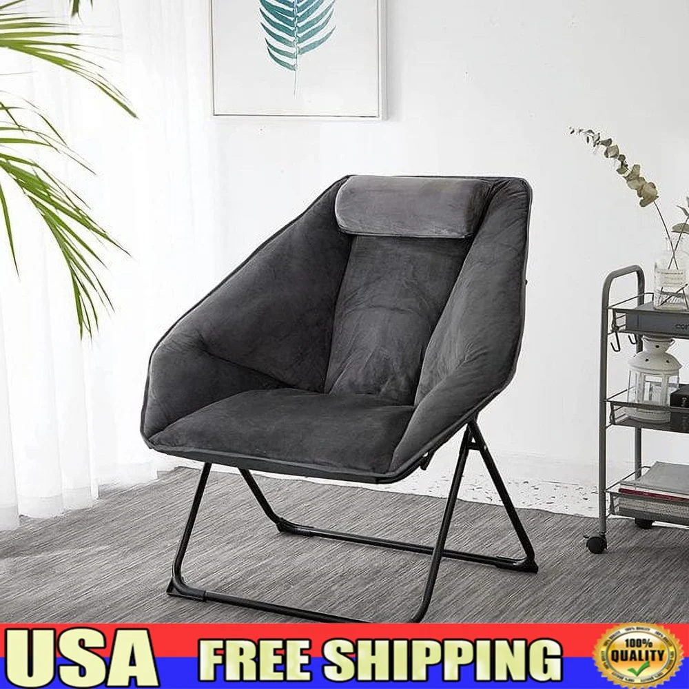 Micromink Folding Hex Saucer Chair Cozy Comfortable Seat Durable Steel Frame Easy Storage Extra Padded Home Living Room
Micromink Folding Hex Saucer Chair Cozy Comfortable Seat Durable Steel Frame Easy Storage Extra Padded Home Living Room