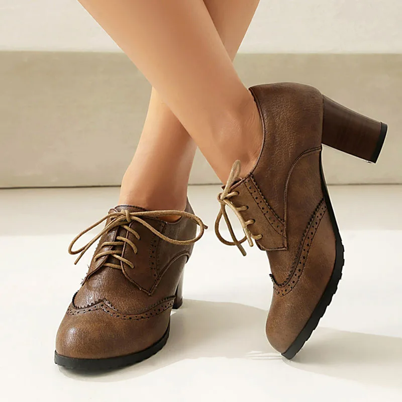 Женские туфли-лодочки Phoentin, коричневые офисные туфли с глубоким вырезом и круглым носком на шнуровке, большие размеры 44, высокие каблуки 2025 PU FT4125
Женские туфли-лодочки Phoentin, коричневые офисные туфли с глубоким вырезом и круглым носком на шнуровке, большие размеры 44, высокие каблуки 2025 PU FT4125