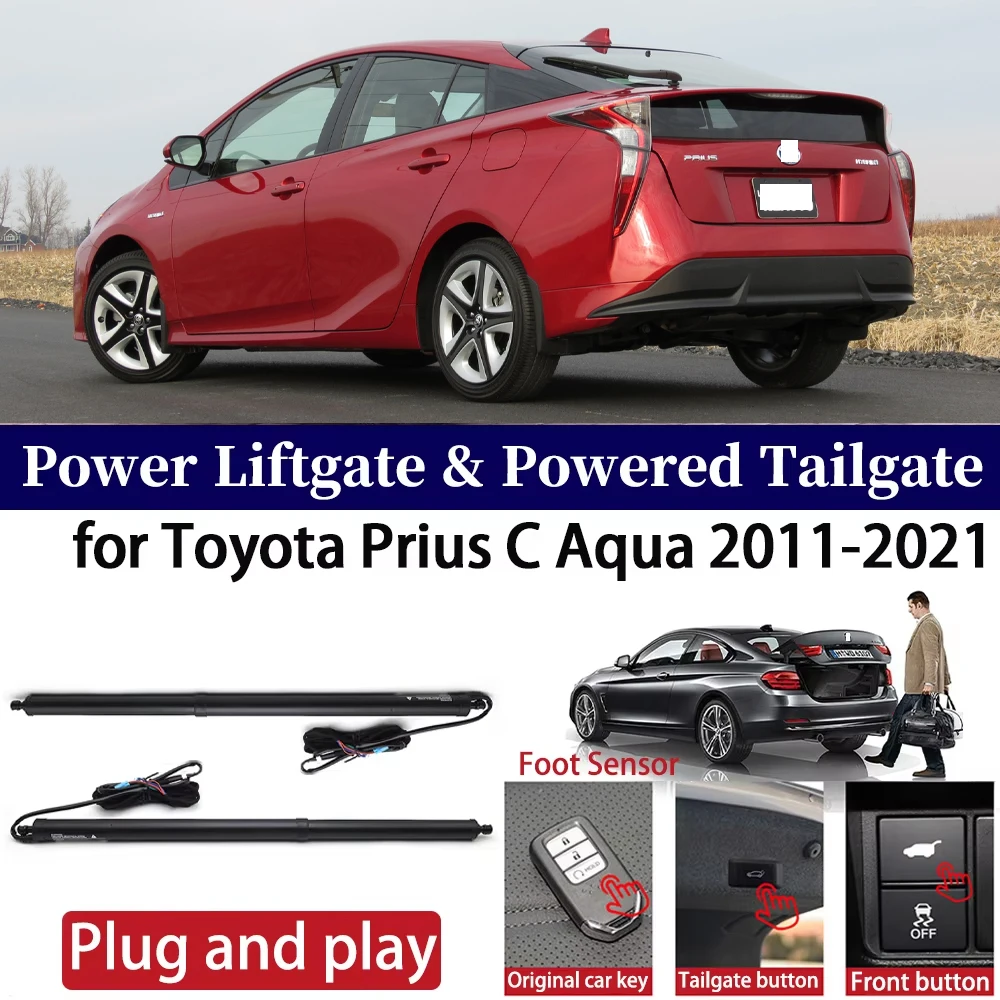 ZhuCamX for Toyota Prius C Aqua 2011-2021 Car Power Liftgate Automatic One-Click Vehicle Powered Tailgate Strut Plug and play
ZhuCamX for Toyota Prius C Aqua 2011-2021 Car Power Liftgate Automatic One-Click Vehicle Powered Tailgate Strut Plug and play