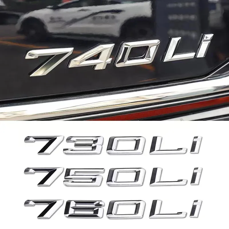 3D ABS Old Numbers Letters 730Li 740Li 745Li 750Li 760Li ABS Emblem for BMW 7 Series Car Trunk Nameplate Logo Sticker
3D ABS Old Numbers Letters 730Li 740Li 745Li 750Li 760Li ABS Emblem for BMW 7 Series Car Trunk Nameplate Logo Sticker
