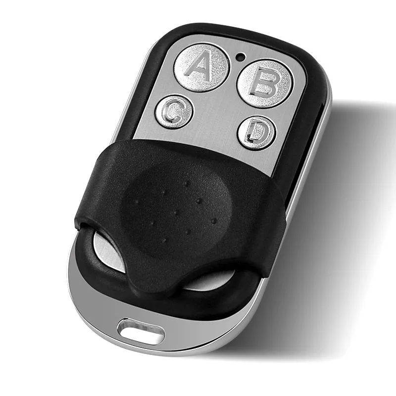 Metal Push Button Remote Control Transmitter ABCD / Lock Unlock 4Button 433MHz Universal 4 Buttons Garage Door Opener Remote