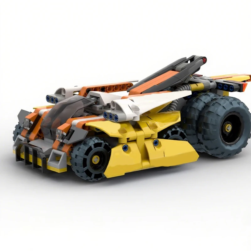 393 шт. MOC Cyber Racing Car Technic строительные блоки DIY футуристический комплект модели спортивного автомобиля креативная игрушка для детей и коллекционеров
393 шт. MOC Cyber Racing Car Technic строительные блоки DIY футуристический комплект модели спортивного автомобиля креативная игрушка для детей и коллекционеров