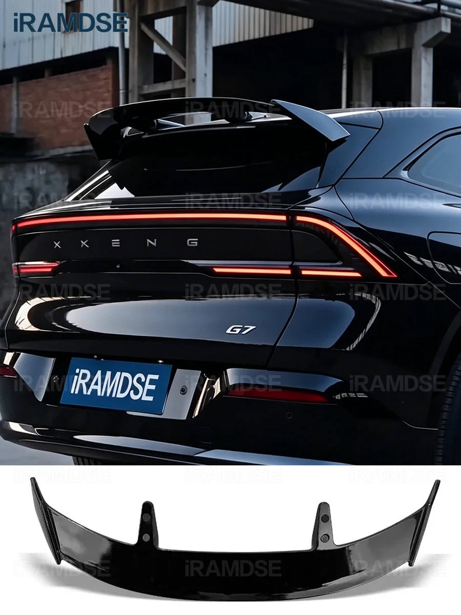 Gloss Black Aerodynamic Rear Spoiler for Xpeng G7 G6 Carbon Fiber Pattern Car Exterior Accessory
Gloss Black Aerodynamic Rear Spoiler for Xpeng G7 G6 Carbon Fiber Pattern Car Exterior Accessory