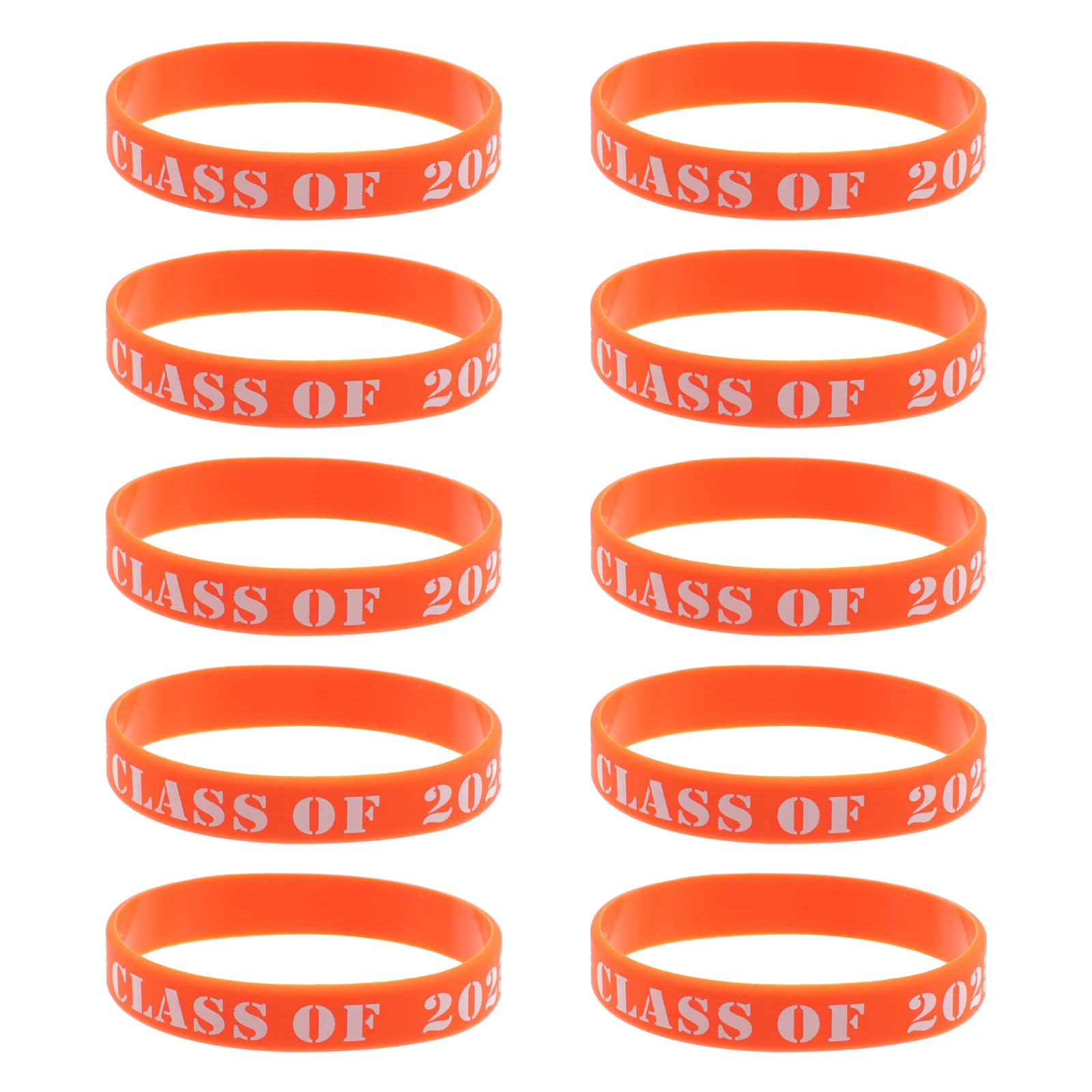10Pcs Graduation Silicone Wristbands 2025 Party Supplies Decorative Bracelets for School Events and Celebrations
10Pcs Graduation Silicone Wristbands 2025 Party Supplies Decorative Bracelets for School Events and Celebrations