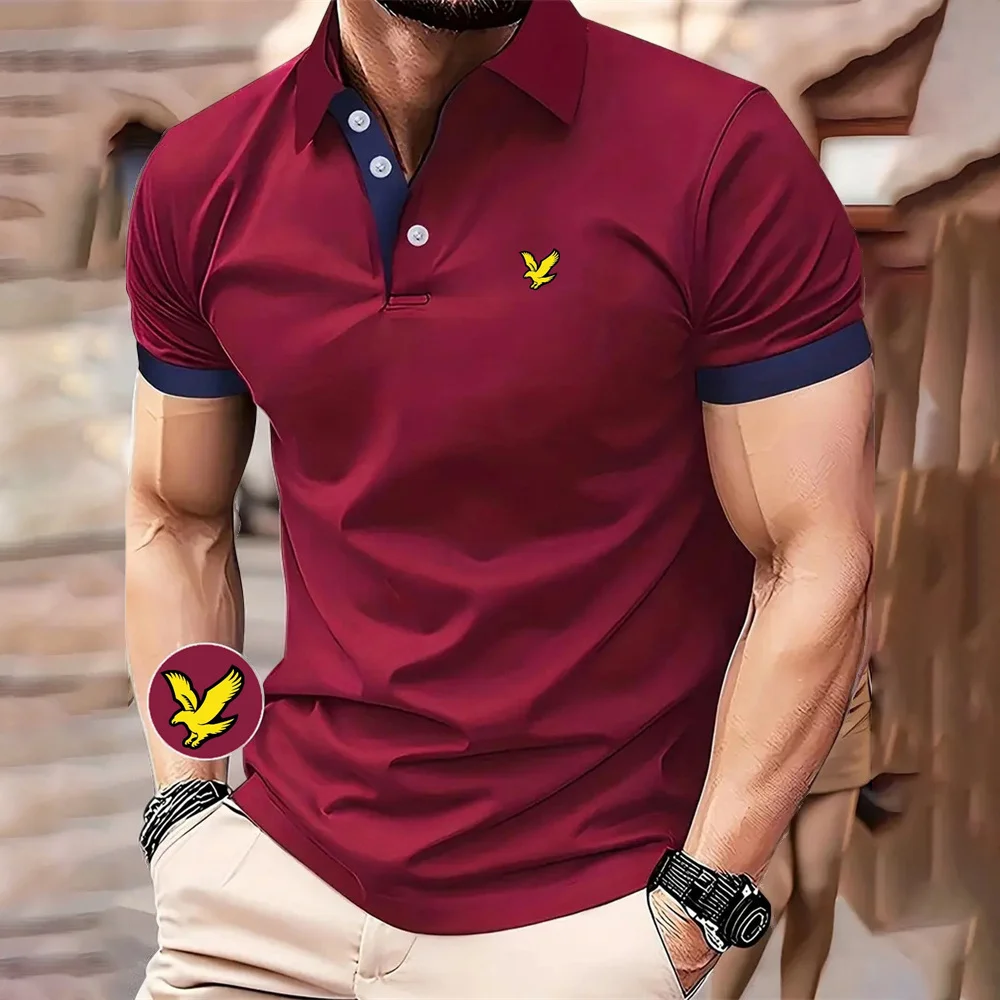 Minimalist Mens Polo Shirts Business Lapel Men's Short Sleeve Tee T Shirt for Man Casual New in Tops & Tees Street Men Clothing
Minimalist Mens Polo Shirts Business Lapel Men's Short Sleeve Tee T Shirt for Man Casual New in Tops & Tees Street Men Clothing