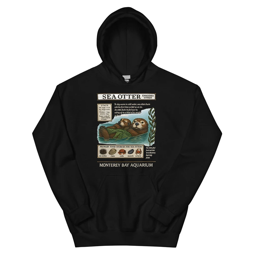Sea Otter Monterey Bay Aquarium Hoodies Long Sleeve Winter Hooded Sweatshirts Unisex Streetwear Men Women Pullovers Print Hoodie
Sea Otter Monterey Bay Aquarium Hoodies Long Sleeve Winter Hooded Sweatshirts Unisex Streetwear Men Women Pullovers Print Hoodie