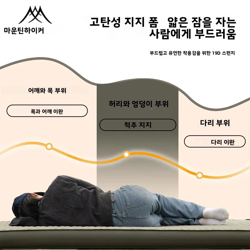 MOUNTAINHIKER New Upgrade Inflatable Mattress 10CM Thick Portable Sleeping Pad Mat with Storage Bag for Camping
MOUNTAINHIKER New Upgrade Inflatable Mattress 10CM Thick Portable Sleeping Pad Mat with Storage Bag for Camping
