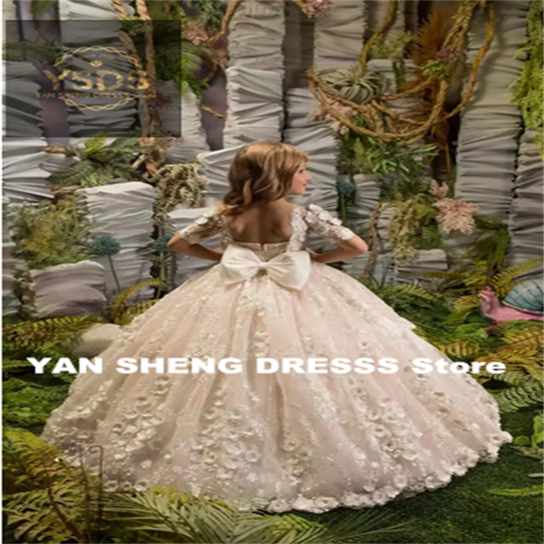 Luxury Little Baby Flower Girl Dress Lovely for Wedding Party Short Sleeves Puffy First Communion Kids Birthday Evening Gowns
Luxury Little Baby Flower Girl Dress Lovely for Wedding Party Short Sleeves Puffy First Communion Kids Birthday Evening Gowns