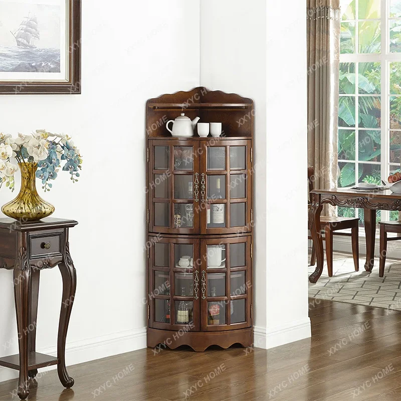 triangular solid wood corner cabinet entrance corner dining side storage bookshelf living room
triangular solid wood corner cabinet entrance corner dining side storage bookshelf living room