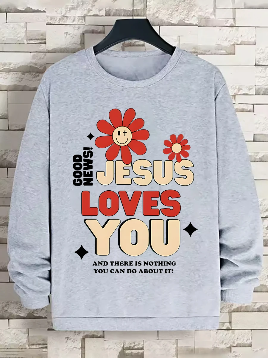 Толстовка с круглым вырезом и длинным рукавом с принтом, повседневная, теплая, стильная, с индивидуальным узором, тяжелая вес (вес ткани 220–320 г/м2)
Толстовка с круглым вырезом и длинным рукавом с принтом, повседневная, теплая, стильная, с индивидуальным узором, тяжелая вес (вес ткани 220–320 г/м2)