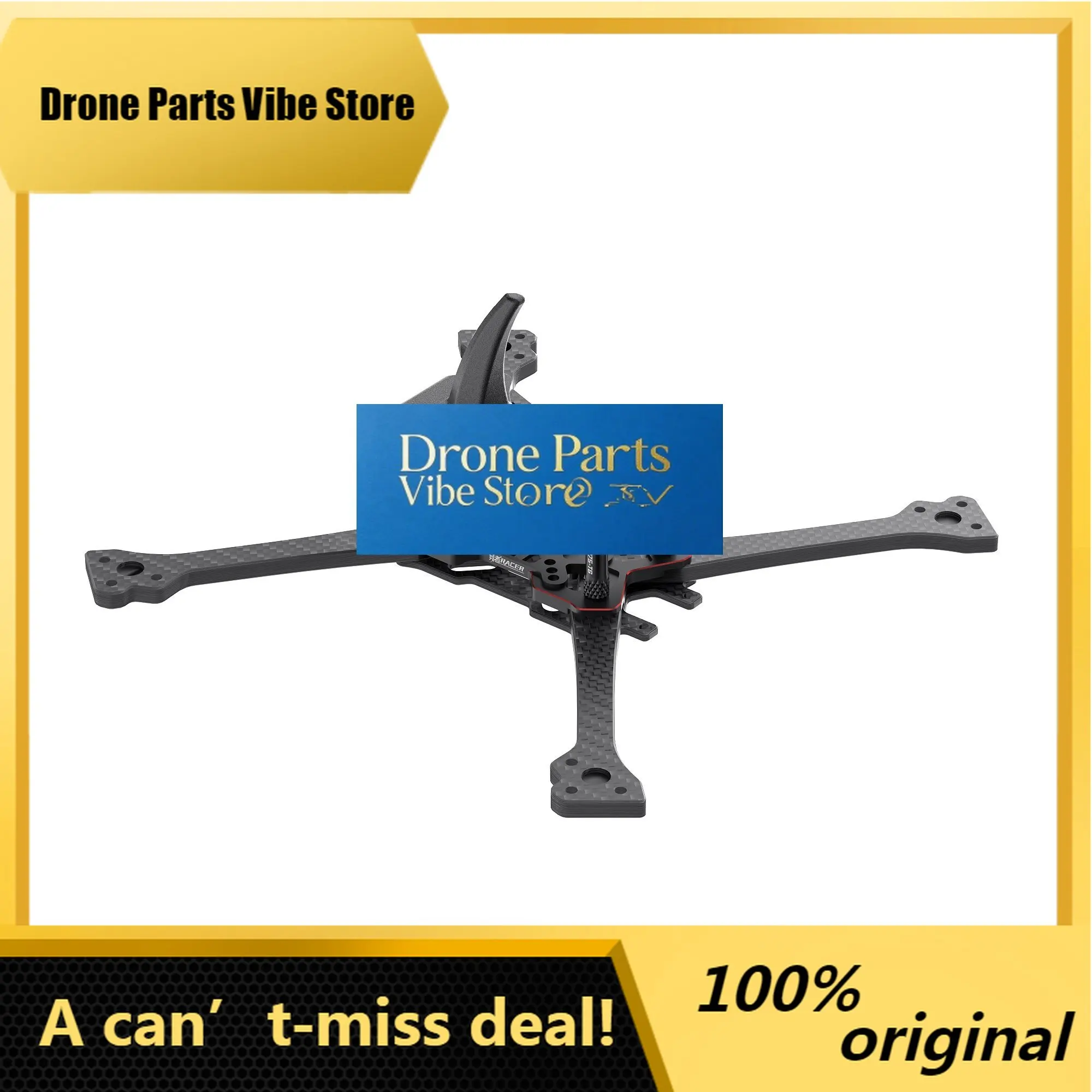DronePGEPRC GEP-Racer RACER FPV Frame Kit X Structure Design 5Inch 208MM Wheelbase Compatible HDZero HD VTX For Racing Drone
DronePGEPRC GEP-Racer RACER FPV Frame Kit X Structure Design 5Inch 208MM Wheelbase Compatible HDZero HD VTX For Racing Drone