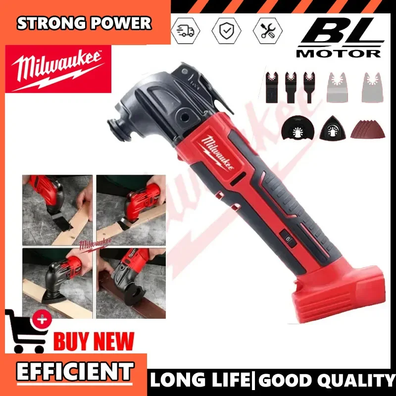 Milwaukee Tool 18V Battery 6 Gears Cordless Vibration Trimmer Cutting Saw Power Electric Oscillating Multi Function Tool
Milwaukee Tool 18V Battery 6 Gears Cordless Vibration Trimmer Cutting Saw Power Electric Oscillating Multi Function Tool