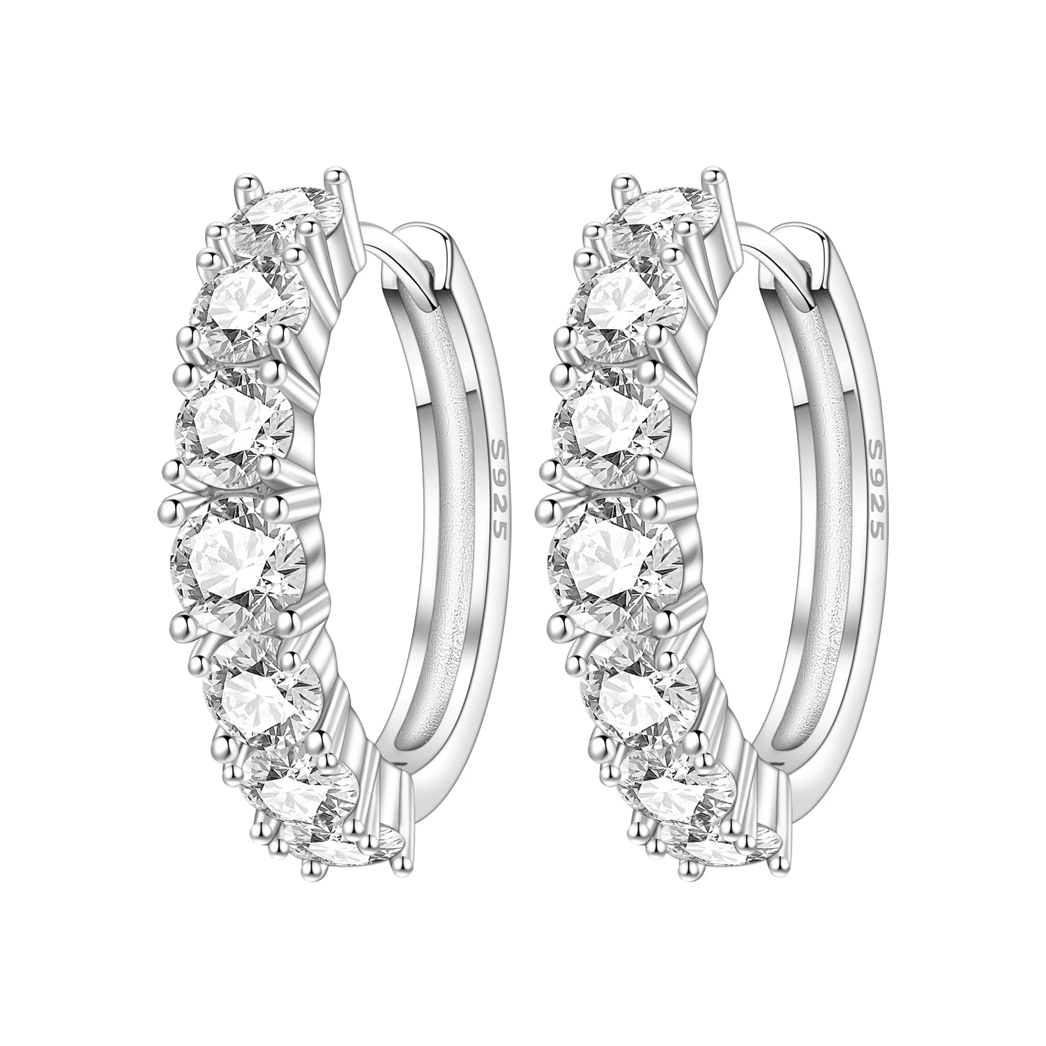 Orstarry серьги из стерлингового серебра 925 пробы со сверкающим цирконом, серебряные серьги-кольца для женщин, ювелирные изделия, оригинальные вечерние модные подарки
Orstarry серьги из стерлингового серебра 925 пробы со сверкающим цирконом, серебряные серьги-кольца для женщин, ювелирные изделия, оригинальные вечерние модные подарки