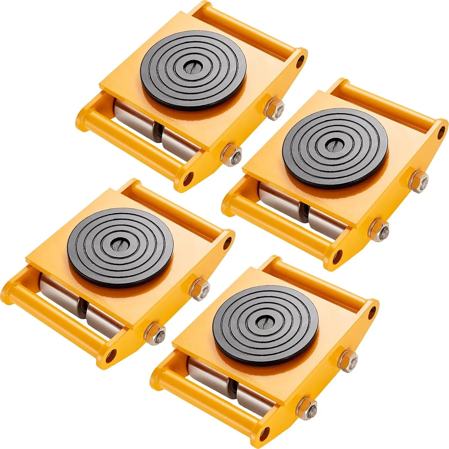 4 шт. Machinery Skate Dolly, 26455LBS/12T для перемещения промышленного оборудования, сверхмощный движущийся скейт из углеродистой стали и нескользящий колпачок
4 шт. Machinery Skate Dolly, 26455LBS/12T для перемещения промышленного оборудования, сверхмощный движущийся скейт из углеродистой стали и нескользящий колпачок