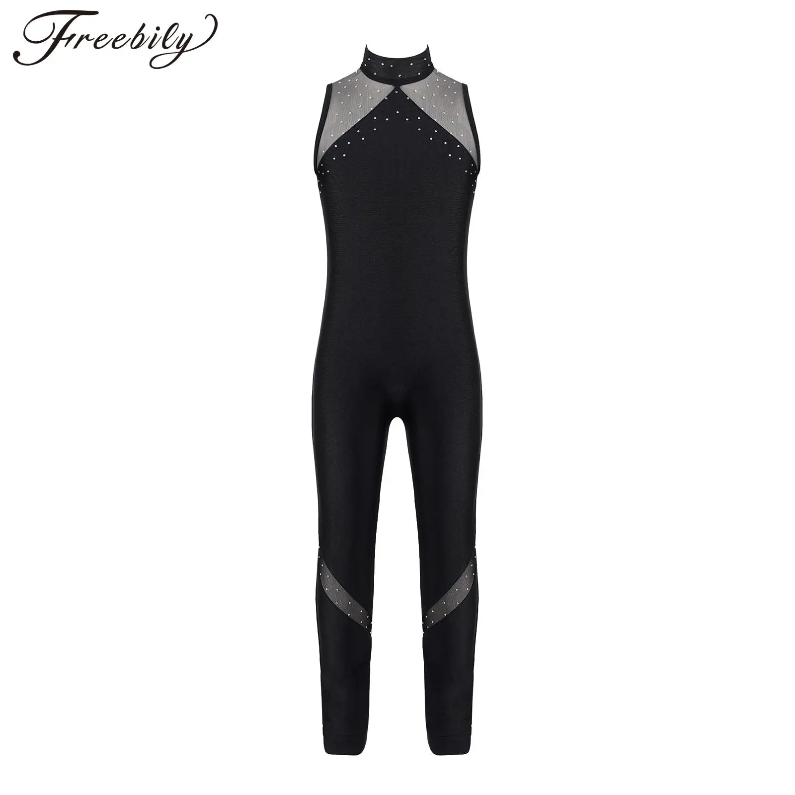 Kids Girls Gymnastics Unitard Sleeveless Full Bodysuit Cutout Ballet Dance Leotard Jumpsuit Dancewear Gym Workout Clothes
Kids Girls Gymnastics Unitard Sleeveless Full Bodysuit Cutout Ballet Dance Leotard Jumpsuit Dancewear Gym Workout Clothes
