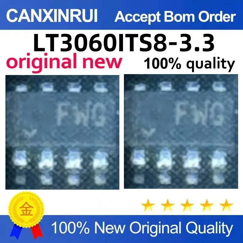 LT3060ITS8-3.3 Silk screen LTFWG SOT23-8 package imported hot sale model quality assurance
LT3060ITS8-3.3 Silk screen LTFWG SOT23-8 package imported hot sale model quality assurance