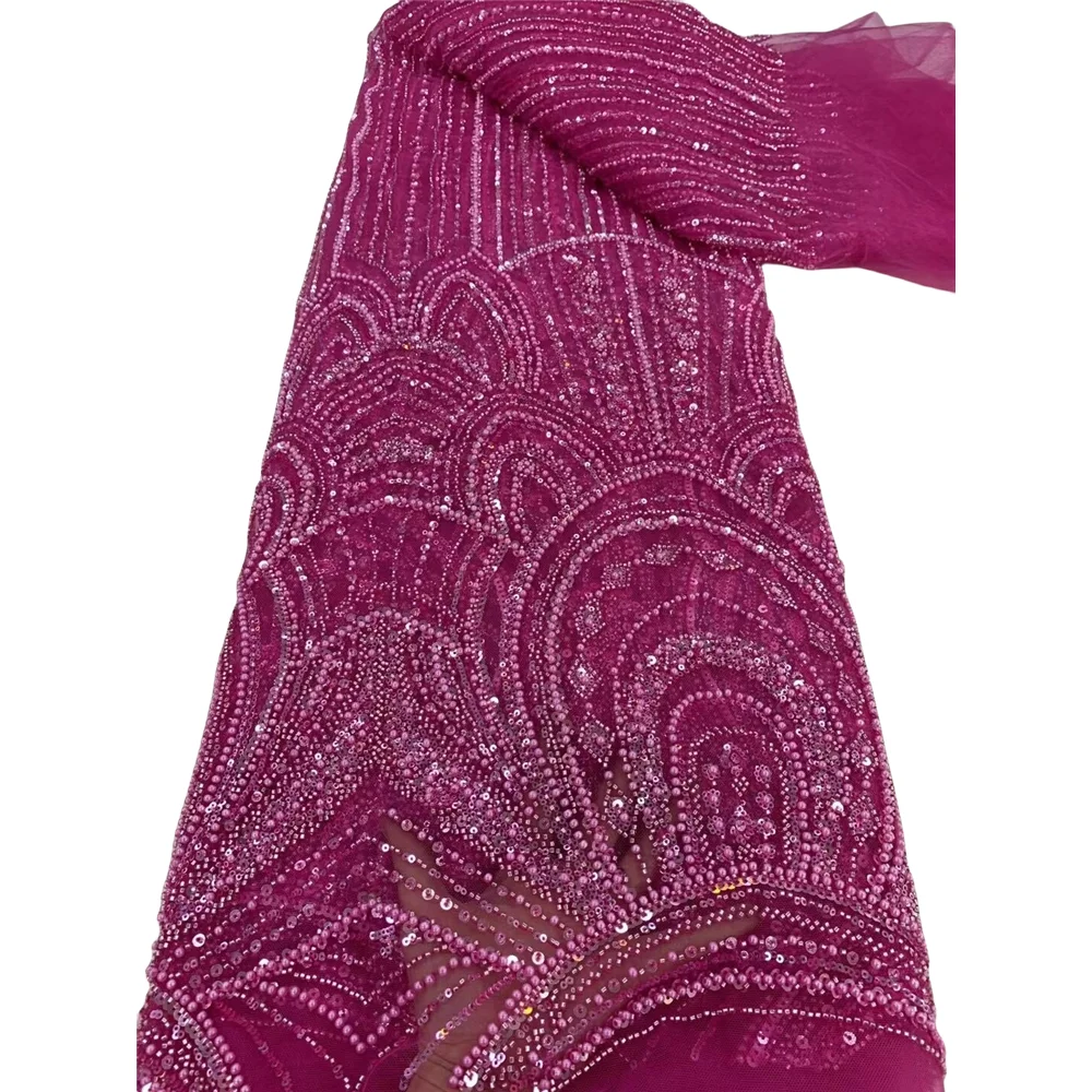 Тюлевая сетка, африканская кружевная ткань, отделанная бисером, Женская кружевная ткань с блестками высокого качества для свадебного вечернего платья
Тюлевая сетка, африканская кружевная ткань, отделанная бисером, Женская кружевная ткань с блестками высокого качества для свадебного вечернего платья