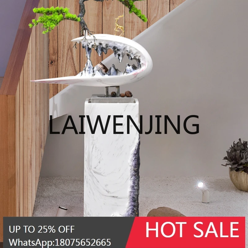 RWJ Water Landscape Circulating Water Fountain Entrance Hotel Decoration Large Ornaments
RWJ Water Landscape Circulating Water Fountain Entrance Hotel Decoration Large Ornaments